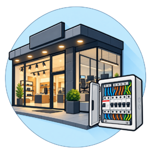 Instalaciones eléctricas para locales y oficinas